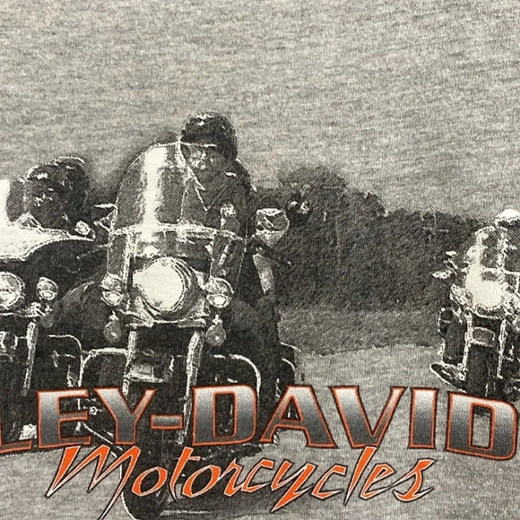 Vintage 2001 Harley Davidson South Charleston Small Graphic Biker Motorcycle Y2K - Picture 5 of 12